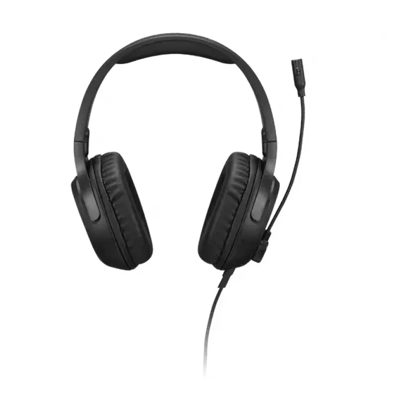 Lenovo H110 spēļu austiņas GXD1P46879, vadu, 3,5 mm, iebūvēts mikrofons, 50 mm skaļrunis, 50 Hz-20 kHz, 32 Ω, melnas