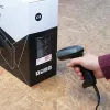 Rokas svītrkodu lasītājs QOLTEC 50863 — 1D/2D skeneris, USB vads, LED sensors, melns, 5V, 1.8 m kabelis