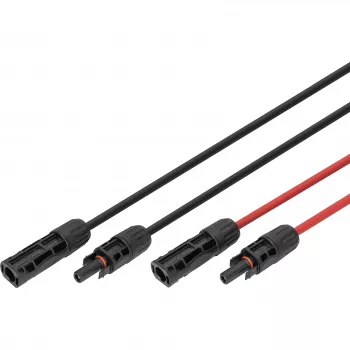 Digitāls saules pagarinātājkabelis Digitus DK-SCEC66-0030 6 mm² 3 m MC4 melns sarkans