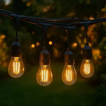 Extralink dārza virtenes gaismas ķēde 20m 20 spuldzes