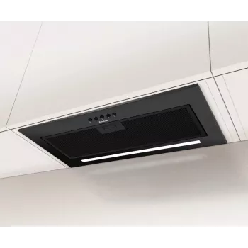 Iebūvējamā tvaika nosūcēja nosūcējs AMICA OMC6271B, ar oglekļa filtru, 54 dB, Energoefektivitātes klase C