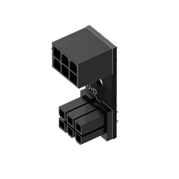 Singularity 6-Pin PCIe 180° Adapter U+D GPU/PCIe barošanas kabeļiem (SC-A-PCIE6-UD)