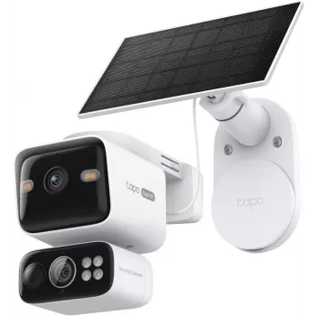 TP-Link Tapo C645D KIT, ar saules enerģiju darbināma pagriežama bezvadu kamera, 3MP