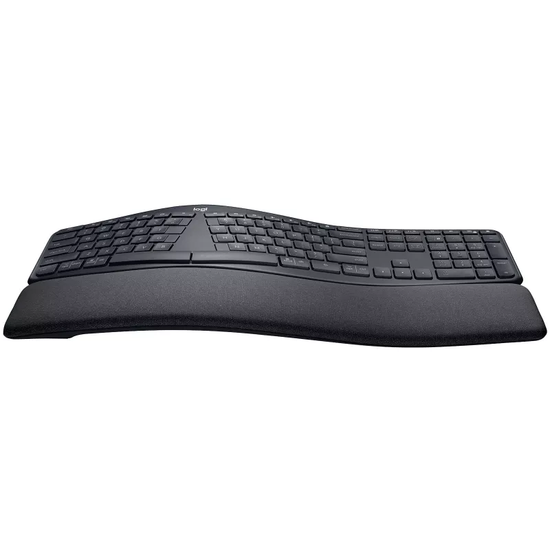 Logitech ERGO K860 - Bezvadu tastatūra - 2.4 GHz, Bluetooth 5.0 - QWERTY - GB - Grafīta