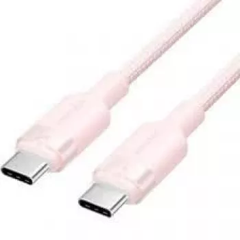 USB-C uz USB-C kabelis Vention TRDP USB 2.0 2 m 0.48 Gbit/s 60 W Rozā
