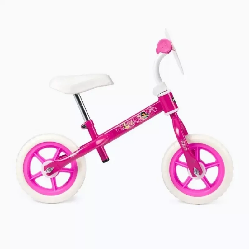 Balansa velosipēds HUFFY Princess 10 collu bērniem, bez pedāļiem, viegls rāmis, putu riepas