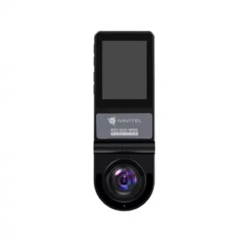 Auto reģistrators Navitel RS3 Duo Wide — divkanālu 1080p, platleņķa objektīvi, GPS, G-sensors, 2.7 collu ekrāns