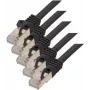 Tīkla kabelis ShiverPeaks S/CONN Cat. 7 S/FTP 3 m Melns