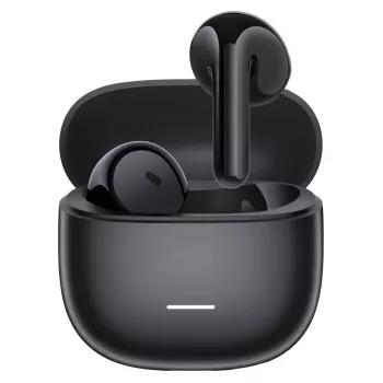 Xiaomi Redmi Buds 8 Active — Melni, True Wireless, In-Ear, Bluetooth, Sporta Pieguļa