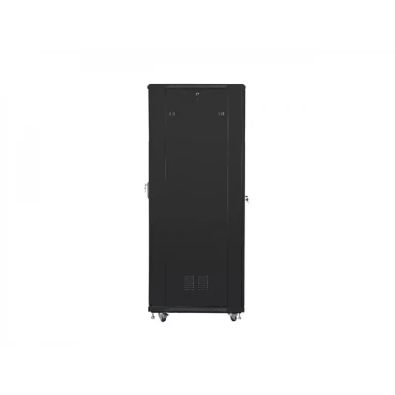 LANBERG 19 42U 800x800 mm stāvošs skapis ar stikla durvīm (FlatPack) melns