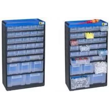 Uzglabāšanas kaste allit VarioPlus 30.0 x 13.5 x 52.5 cm – plastmasas organizators