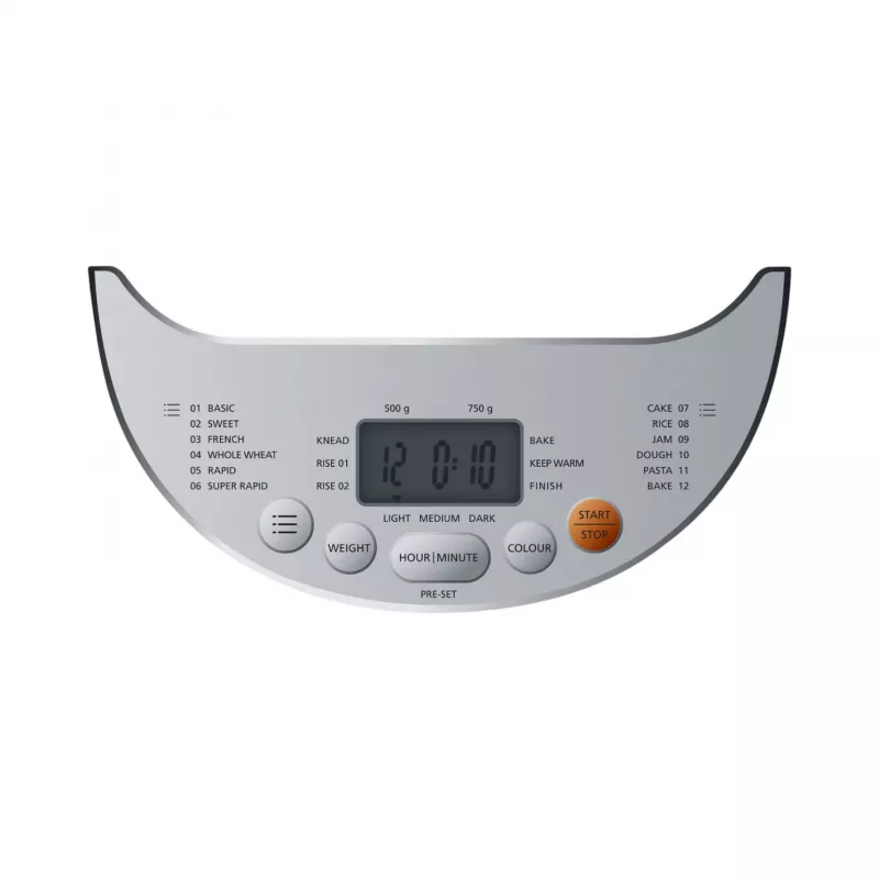 Maizes cepējs Steba BM 3 (Balts/Sudrabs, 600 W, līdz 750 g klaipam)