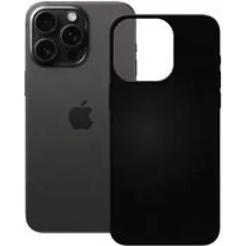 PEDEA Soft TPU Maciņš Apple iPhone 16 Pro Max - melns (50160998)