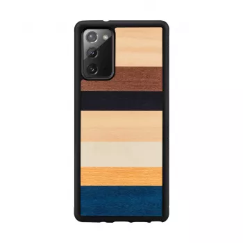 Telefona maciņš Man and Wood Samsung Galaxy Note 20 — melns