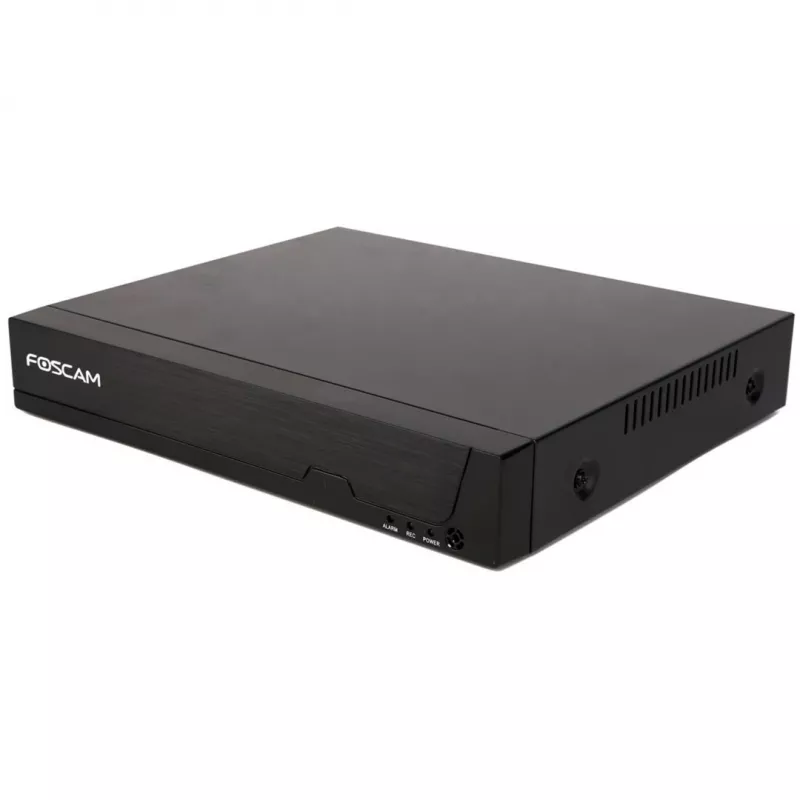 Tīkla video ierakstītājs FOSCAM FN9108HE 8 kanālu 5MP POE NVR Melns
