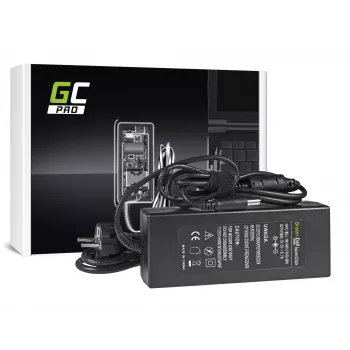 Strāvas adapteris Green Cell AD35P 130 W AC-DC 19.5 V 6.7 A klēpjdatoriem, iekštelpām, melns