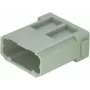 Harting Han DD moduļa spailes vīrišķais kontaktdakšas modulis 09140123002 - Pelēks