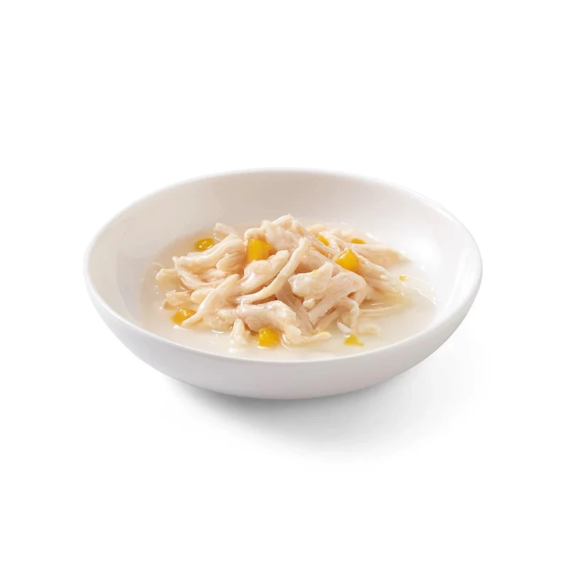 SCHESIR Vistas filejas ar ķirbi buljonā - slapjš kaķu barība - 6x50g