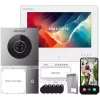 Video domofona komplekts Hikvision DS-KIS705EY ar 7 collu 2-vadu krāsu displeju