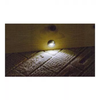 Synergy 21 S21-LED-L00024 Iekšējais/ārējais Iekštelpām piemērots Iebūvējamais prožektors 0.6W Melns - Sudrabs Gaismas punkts