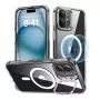 ESR Classic Hybrid Maciņš iPhone 16 Plus — caurspīdīgs ar integrētu statīvu