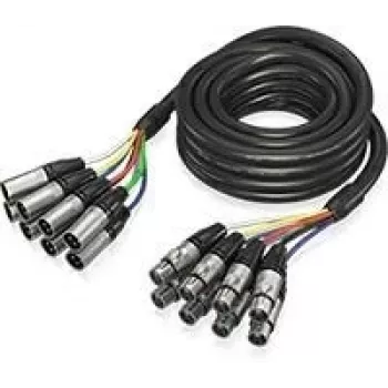 Behringer GMX-500 kabelis 8 x XLR sievišķais - 8 x XLR vīrišķais 5m