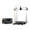 3D printeris AnyCubic Kobra 3 Max Combo — darba lauks 420×420×500 mm, PETG/PLA, maks. sprausla 300°C, pamatne 90°C, Wi-Fi