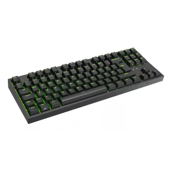 GENESIS Thor 404 TKL spēļu tastatūra, mehāniska, USB, QWERTZ, melna
