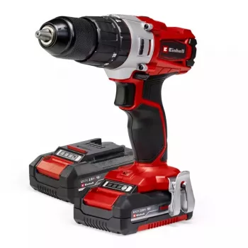 Einhell TE-CD 18/2 Bezatslēgas urbjmašīna 18750 apgr./min 1.45 kg Melna, Sarkana