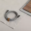 Kabelis USB-C uz USB-C Native Union Belt Cable Pro 240W, 2,4 m, USB 2.0, 0,48 Gbit/s, Zaļš