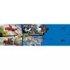 Konstruktors LEGO City Ugunsdzēsēju stacija ar pagriežamām kāpnēm 60414 — 843 gabali, 5 minifigūras