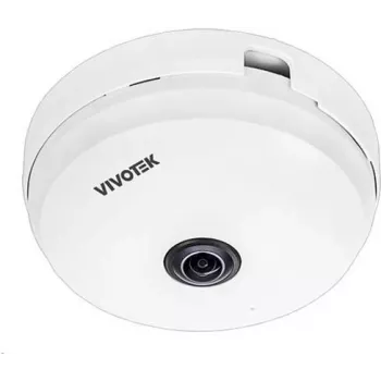 Tīkla kamera Vivotek FE9180-H-V2 5MP Iekštelpu Fisheye kupols – 5 MP izšķirtspēja, iekštelpām, 360° skats