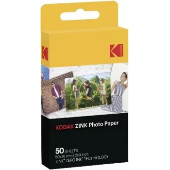 Foto papīrs Kodak ZINK 50 gab. 50 x 76 mm