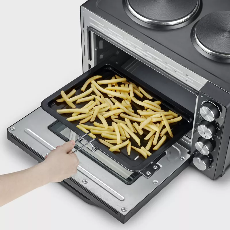 Cepeškrāsns Severin TO 2074 30L 2500W Melna ar grilu