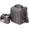 Plecu soma Rivacase 7420 Melna SLR saderība