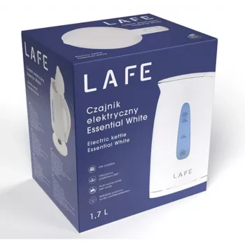 Elektriskā tējkanna Lafe Essential balta
