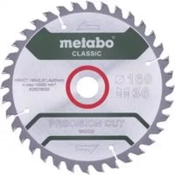 Metabo PRECISION CUT WOOD CLASSIC ripzāģa asmens 160 x 20 x 1.4 mm, 36 zobi