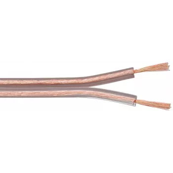 Microconnect AUDSPEAKER9-100 audio kabelis 100 m Caurspīdīgs