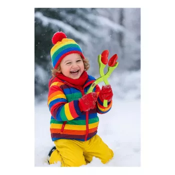 Sniega bumbu veidotājs Jamara Snow Play 2in1 — sirds un zvaigzne, 3+ gadi, daudzkrāsains
