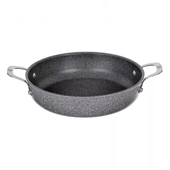 Dziļā cepšanas panna ar 2 rokturiem BALLARINI Salina Granitium 24 cm 75002-811-0