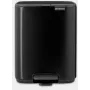 Brabantia pedalbinis Bo 7 L matēts melns (237867)