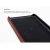 VixFox aizmugurējais vāciņš ar kartes kabatu Samsung S9 — karameļu brūns