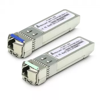 Extralink SFP+ 10G WDM moduļu pāris 1270/1330nm vienmoda 20km LC DOM