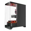 TACENS Mars Gaming MCPRISMA Midi Tornis PC korpuss, Melns, rūdīts stikls, atbalsta ATX/Micro-ATX/Mini-ITX, 2x3.5 collu + 2x2.5 collu sloti