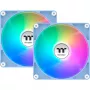 Thermaltake CT120 Reverse ARGB 120mm korpusa ventilatori, Hydrangea Blue, 2 iepakojumā