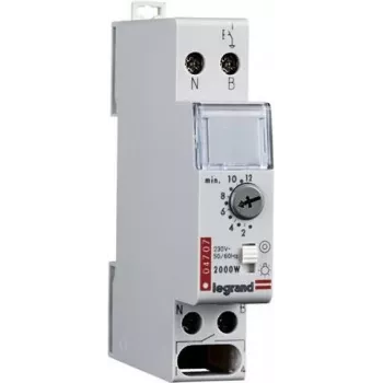 Kāpņu telpas taimeris Legrand Rex 800 Plus 04707 regulējams 2–10 min