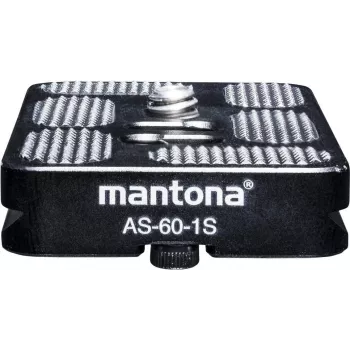 Walimex Mantona Quick Release Plate Arca Swiss, 60 mm melna (1021462)