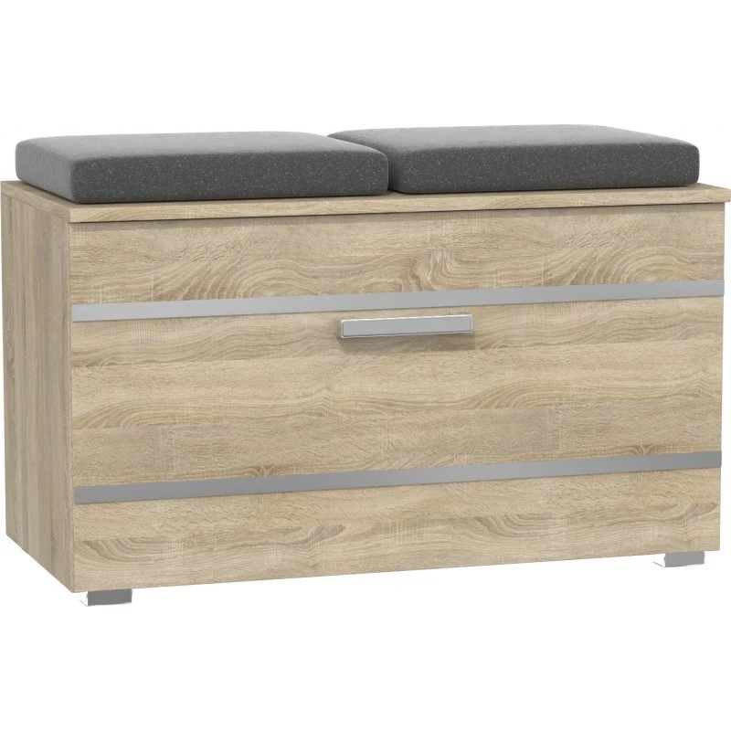Slēgts apavu skapis Top e Shop OPAL SZAFKA SONOMA — ozols, 850×450 mm, skaidu plātne, 16 mm rāmis