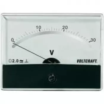 Voltcraft AM-86X65/30V/DC sprieguma mērītājs 30 V, rāmi ar kustīgu spoli