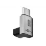 Goobay USB-C Adapter vertikāli 90° pagriezts USB4 - spraudnis>